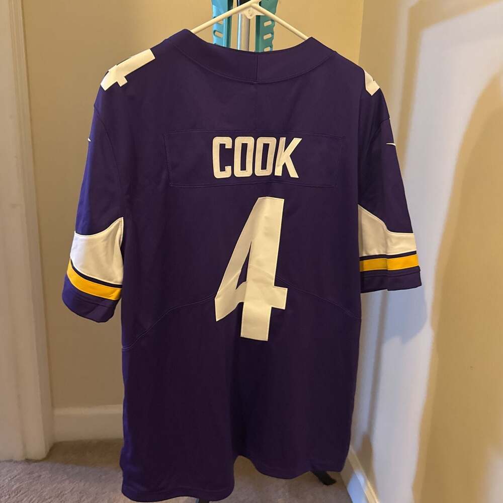 Minnesota Vikings Dalvin Cook Jersey #4 Men's Size Large Nike Vapor - Picture 5 of 5
